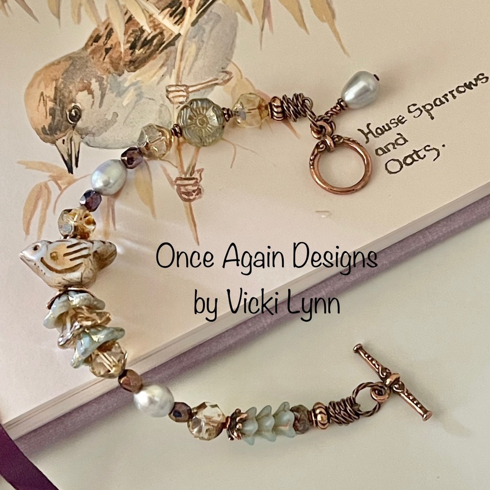 ARTISAN Bracelet “Sparrows and Oats” - Picture 2 of 16
